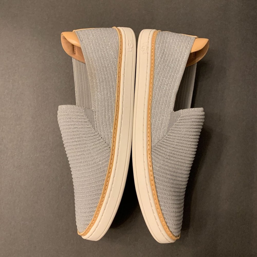 UGG Sammy Slip-On Metallic Knit Sneakers Size Is Unreadable See ALL Phot… - Picture 7 of 14